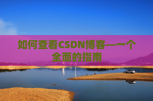 如何查看CSDN博客—一个全面的指南